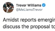 Pittsburgh Pirates pitcher Trevor Williams trolled fans regarding a new MLB proposal.