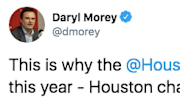 Houston Rockets GM Daryl Morey posted a bizarre tweet trolling a team in his own town.