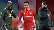 Paul Pogba, Jamal Musiala, Jurgen Klopp