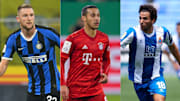 Milan Skriniar, Thiago Alcantara, Leandro Cabrera