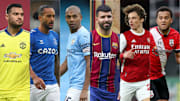 Sergio Romero, Theo Walcott, Fernandinho, Sergio Aguero, David Luiz, Ryan Bertrand