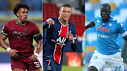 Adama Traore, Kylian Mbappe, Kalidou Koulibaly