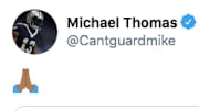 New Orleans Saints WR Michael Thomas tweeted out his condolences after Bobby Hebert Sr. died Saturday.