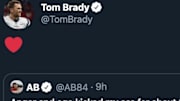 Tom Brady and Antonio Brown continue to have a relationship on Twitter
