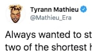 Kansas City Chiefs safety Tyrann Mathieu wants his team to sign Chris Harris Jr. 