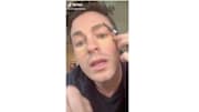 Colton Haynes recreates Kim Kardashian's latest makeup tutorial.