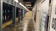Flooding in New York City subway
