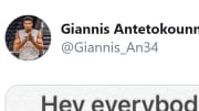 Giannis Antetokounmpo addressed getting hacked in a long Twitter post