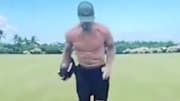 Washington Redskins QB Alex Smith is back training after his devastating leg injury.