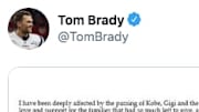 Tom Brady shared an extended statement regarding Kobe Bryant on Twitter.