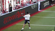 Former Alabama Crimson Tide QB Tua Tagovailoa at Virtual Pro Day