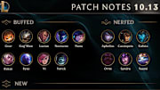 Riot Games posted the League of Legends Patch 10.13 notes detailing updates to champions.