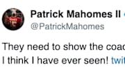 Aaron Rodgers reared back and uncorked one of the best throws Patrick Mahomes has ever seen.