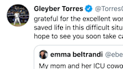 Gleyber Torres praised the healthcare workers fighting the coronavirus
