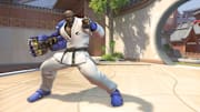 Karate Doomfist is one of five new Legendary skins in Overwatch Summer Games 2020.