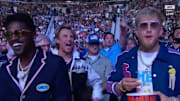 Antonio Brown and Jake Paul at UFC 261