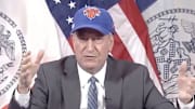 Bill de Blasio going after Trae Young.