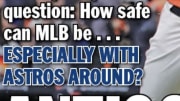 The Astros could make social distancing quite difficult