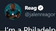 New Philadelphia Eagles receiver Jalen Reagor expressed his feelings about being drafted on Twitter.