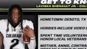ESPN's draft coverage is featuring some random information on the players.