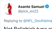 Asante Samuel isn't a fan of Cam to New England