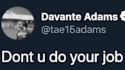 Green Bay Packers WR Davante Adams trolls the Minnesota Vikings on Twitter.