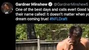 Nobody needed to see Jaguars quarterback Gardner Minshew dressed like this in his backyard during the 2019 NFL Draft.