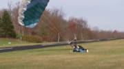 Rachel from the Bachelor, skydiving.