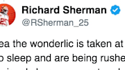49ers CB Richard Sherman's Twitter Account