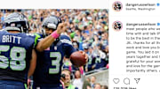 Seattle Seahawks QB Russell Wilson posted an emotional goodbye on Instagram following the release of OL Justin Britt.