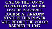 A Jeopardy contestant missed wildly on a Jackie Robinson question. 