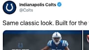 The Colts claim they changed their uniforms, albeit slightly.