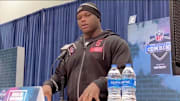 Marlon Davidson says his favorite thing about football is hitting guys without legal repercussions