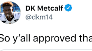 Seahawks WR DK Metcalf thinks this photoshop needs some work.