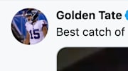 Former Seahawks receiver Golden Tate took a shot at Packers fans