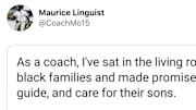 Cowboys DB coach Maurice Linguist