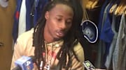 Jenkins attempting to explain himself after practice