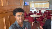WATCH: Oklahoma P Kyson Witherspoon, HC Skip Johnson NCAA Selection
