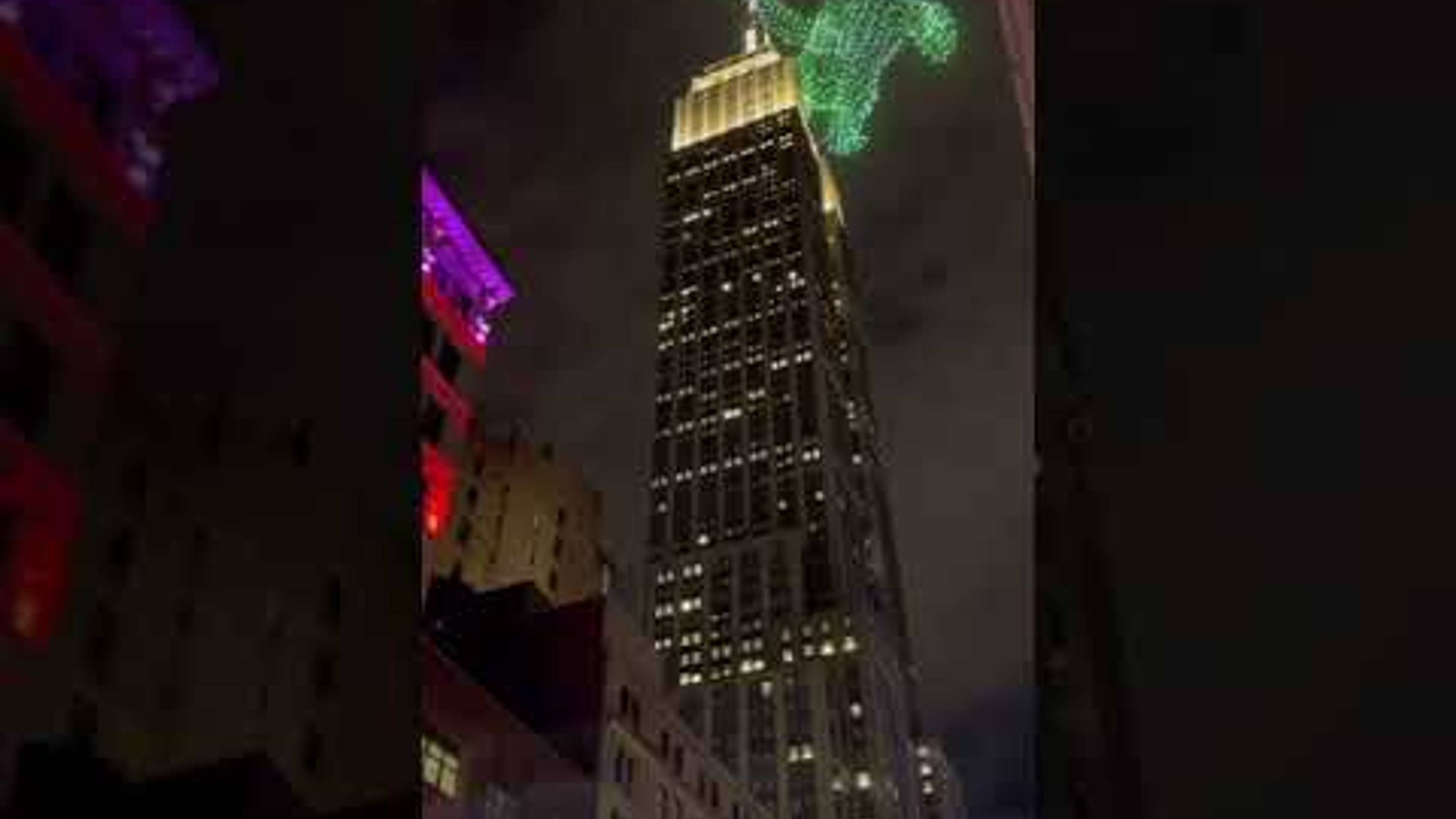 Watch a Drone King Kong Ascend the Empire State Building