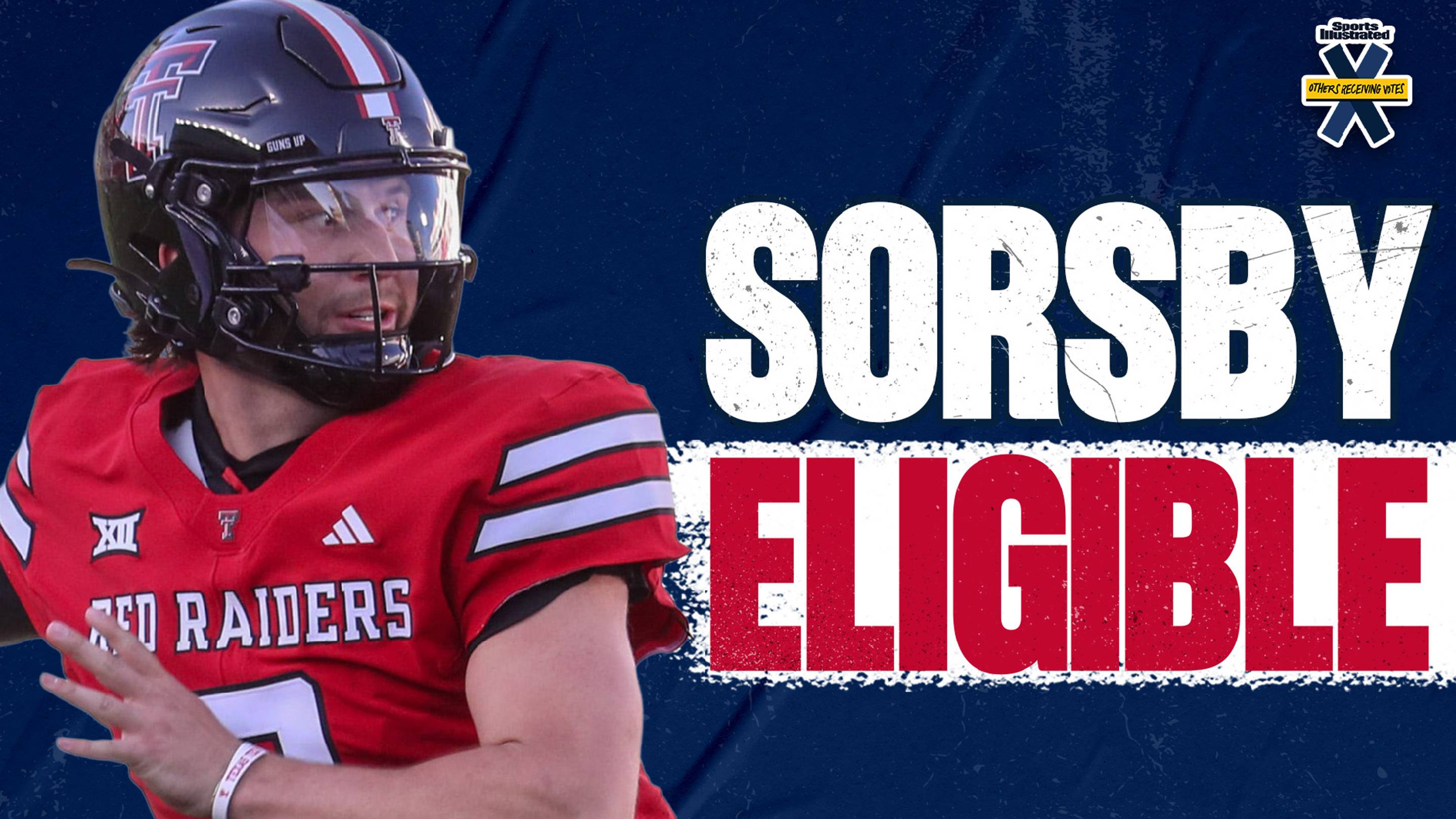 Texas Tech QB BRENDAN SORSBY Ruled ELIGIBLE