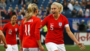 USA ​England stars Steph Houghton and Nikita Parris have discussed their goals that helped the Lionesses earn a 2-2 draw with the USA in the SheBelieves Cup...