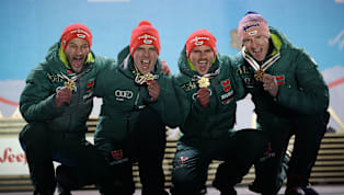 ​Der Siegeszug der deutschen Athleten bei der Skisprung-Weltmeisterschaft in Innsbruck setzte sich auch am gestrigen Sonntag fort. Dabei gelang den Männern...