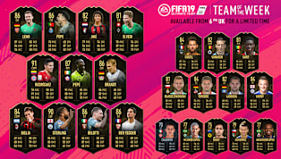 W 26 ​It's that time of the week again. The new FIFA 19 Team of the Week has been announced, and it certainly does not disappoint. At this stage of the game,...