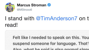 Marcus Stroman has made it clear where he stands on the Tim Anderson issue. Anderson, the stud White Sox shortstop, was suspended for one game by the MLB for...