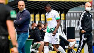 Breel Embolo steht nach dreiwöchiger Verletzung vor der Rückkehr ins Mannschaftstraining von Borussia Mönchengladbach. Schon am Wochenende könnte ihn sein...