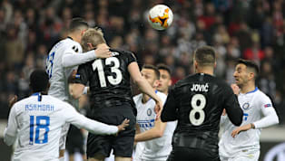 mate ​Inter drew 0-0 with Eintracht Frankfurt in the first leg of their Europa League last 16 tie at a decked-out Commerzbank-Arena.  After the hosts pulled...