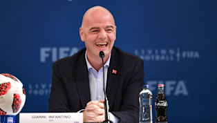 ​FIFA president Gianni Infantino has confirmed that the world football governing body would welcome a joint bid from North Korea and South Korea to host the...