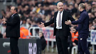 Burnley manager Sean Dyche bemoaned a 'poor first half' performance after his team's eight-game unbeaten run was brought to end by a 2-0 defeat to Newcastle...