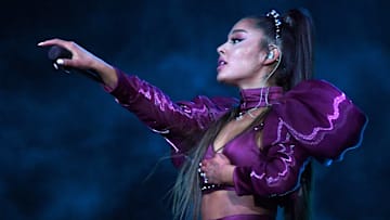 Ariana Grande en el festival Coachella 