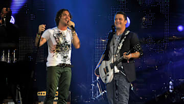 Alejandro Sanz and Sara Vega Performs in Concert in Madrid